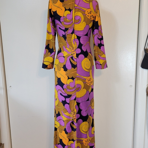 60s custom-made vintage dress - Picture 3 of 11